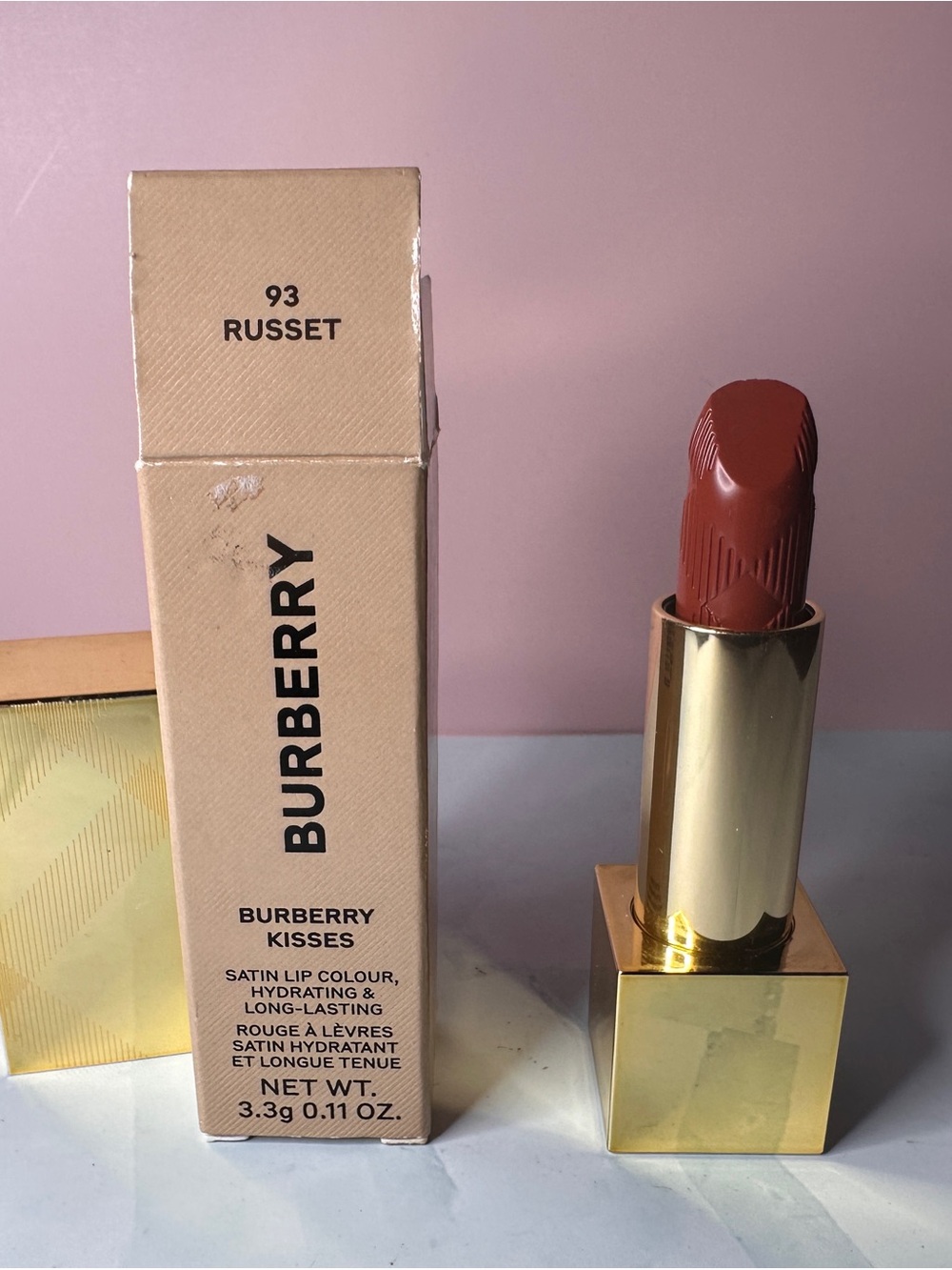 Burberry Satin Lipstick — Russet Brown (93)